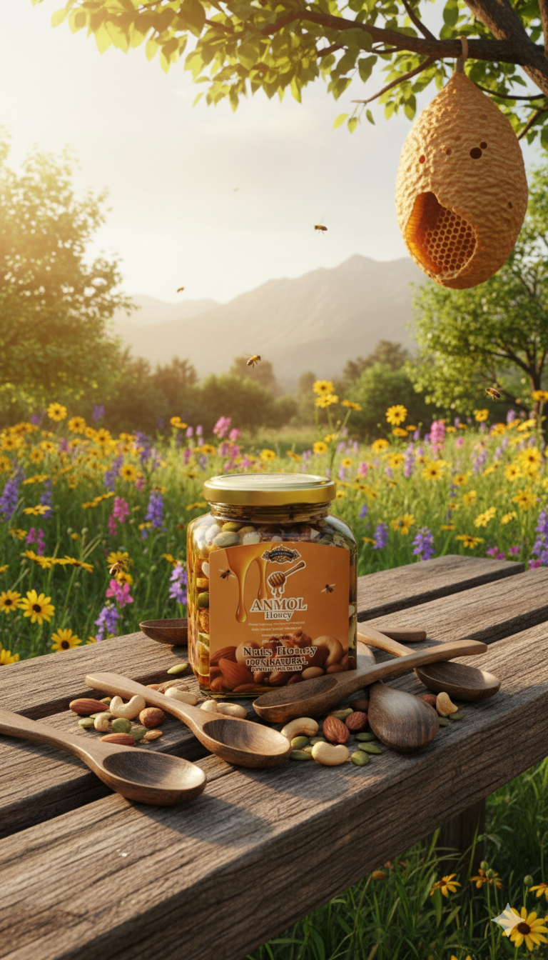100%Pure and Natural Dryfruit honey 500gm