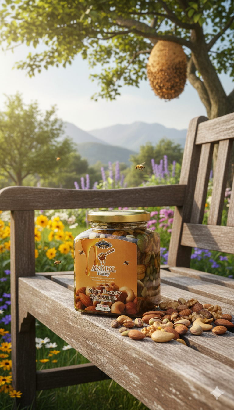 100%Pure and Natural Dryfruit honey 500gm