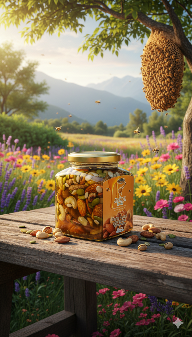 100%Pure and Natural Dryfruit honey 500gm