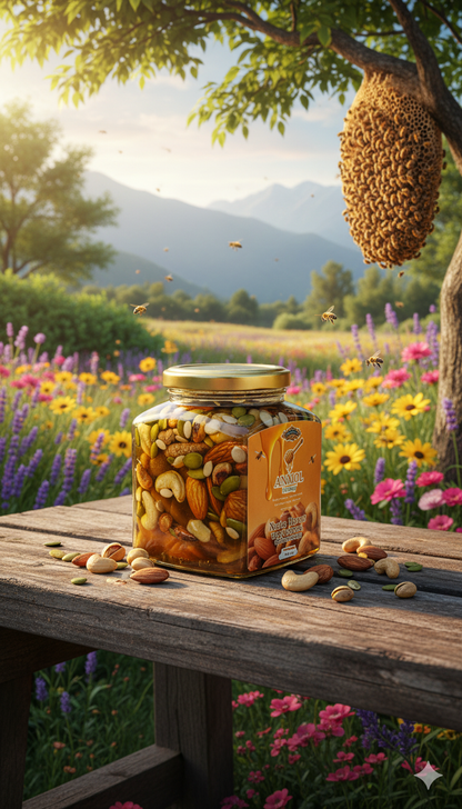 100%Pure and Natural Dryfruit honey 500gm