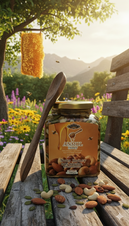 100%Pure and Natural Dryfruit honey 500gm