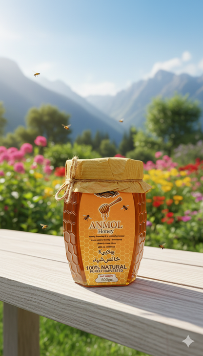 100%Pure and Natural Acacia / phulai / big bee honey 500gm